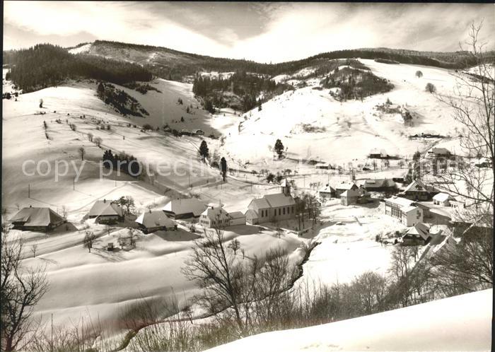 Wieden Schwarzwald Gasthof zum Hirschen Kirche Skilifte