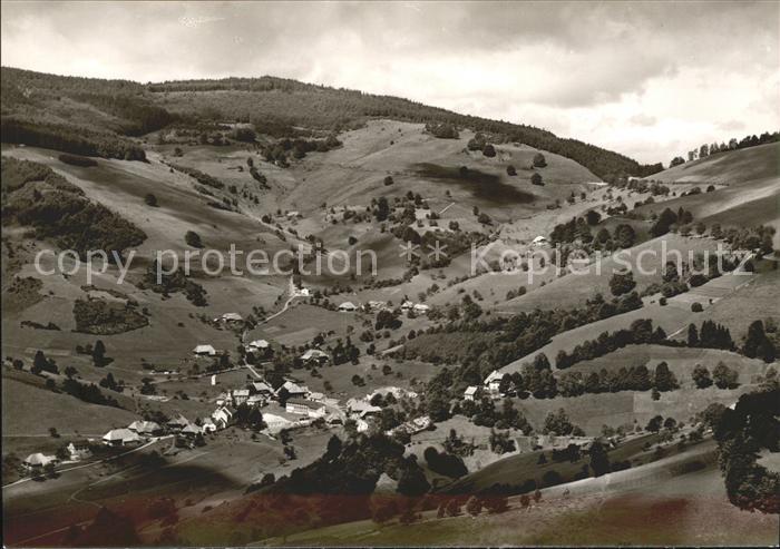 Wieden Schwarzwald Fliegeraufnahme