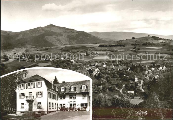 Gresgen Ortsansicht Hotel Pension zum Loewen