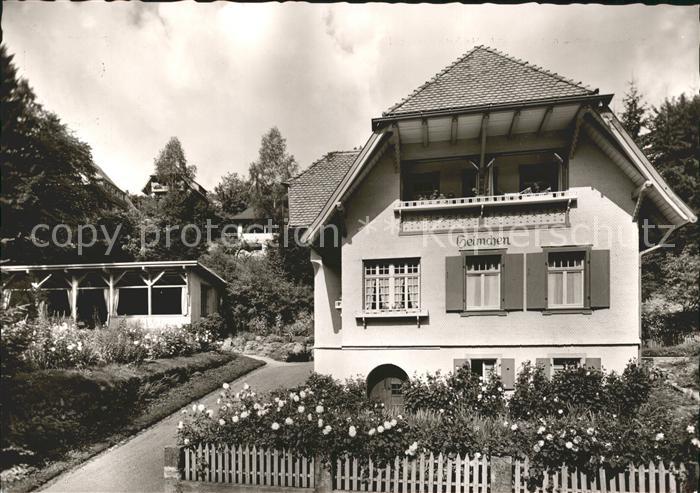 Todtmoos Schwarzwald BW Kurheim Heimchen