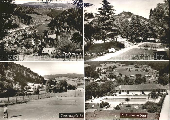 Todtmoos Schwarzwald BW Tennisplatz Schwimmbad Kurhaus