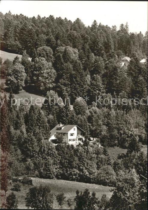 Todtmoos Schwarzwald BW Schwarzenbach Haus Bergfried