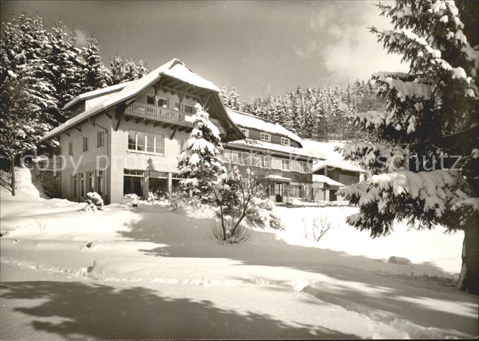 Todtmoos Schwarzwald BW Weldberghaus