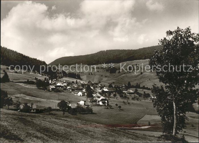 Todtmoos Schwarzwald BW Ortsansicht
