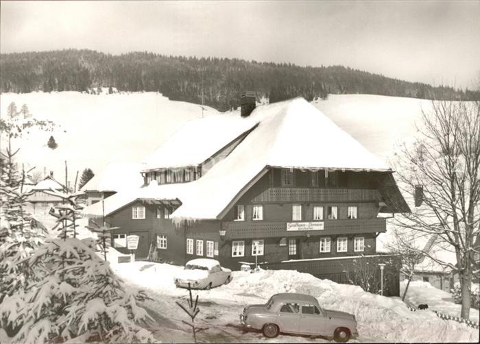 Todtmoos Schwarzwald BW Gasthof Gersbacher