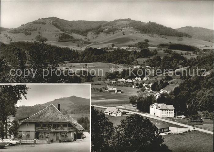 Wembach Schwarzwald Gasthaus Maierhof Ortsansicht
