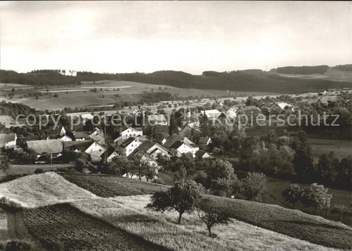 uehlingen-Birkendorf Gasthaus Pension Posthorn Ortsansicht