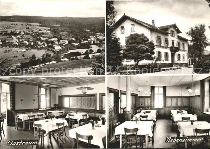 uehlingen-Birkendorf Gasthaus zum Posthorn Gastraum Nebenzimmer