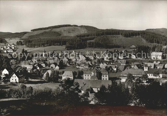 Lenzkirch Hochschwarzwald BW Ortsansicht