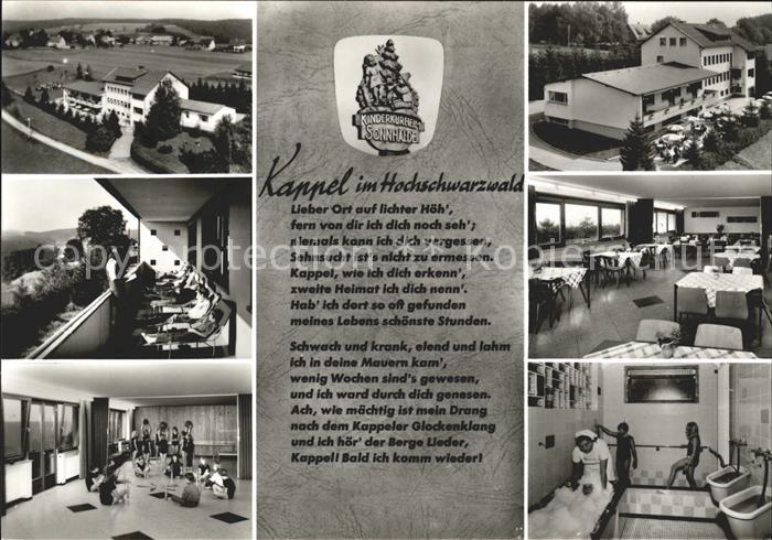 Kappel Lenzkirch Kinderheim Sonnhalde Gedicht