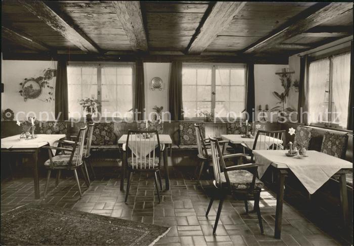 Seefelden Uhldingen-Muehlhofen Landgasthof Fischerhaus Speisesaal