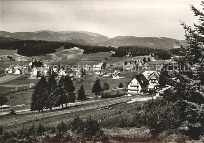 Saig Schwarzwald Blick Feldberg