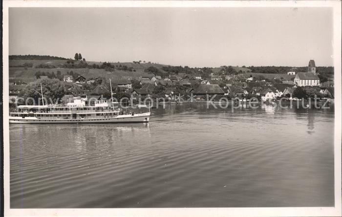 Hagnau Bodensee Hotel Wellenhof Dampfer Kirche