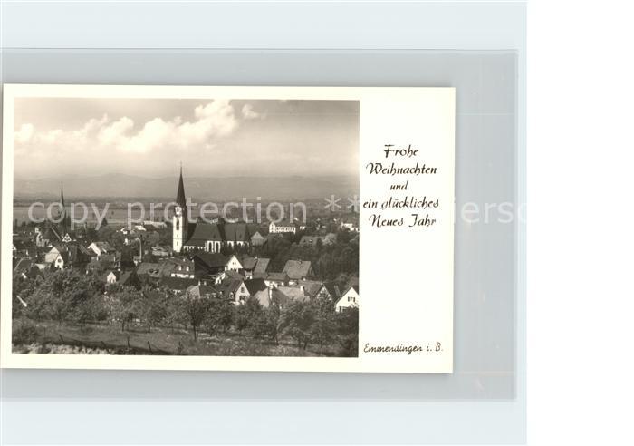 Emmendingen Glueckwuensche Weihnachten Neues Jahr
