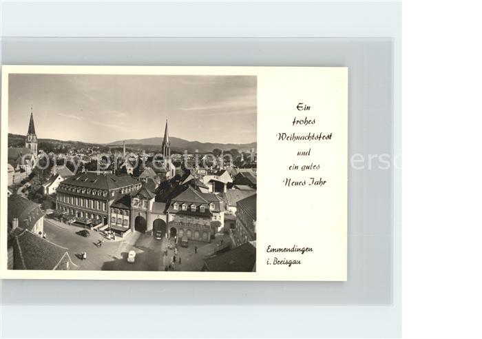 Emmendingen Glueckwuensche Weihnachten Neues Jahr