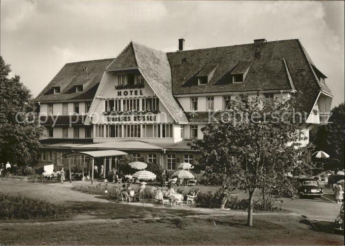 Hinterzarten Breisgau-Hochschwarzwald BW Hotel Weisses Roessle