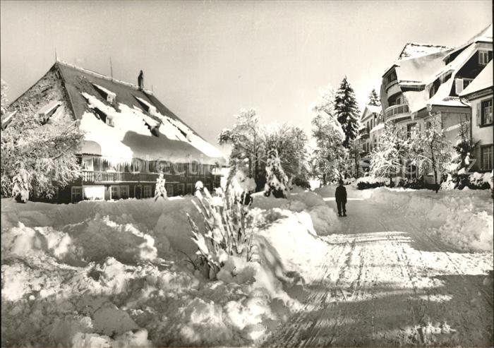 Hinterzarten Breisgau-Hochschwarzwald BW Parkhotel Adler im Schnee