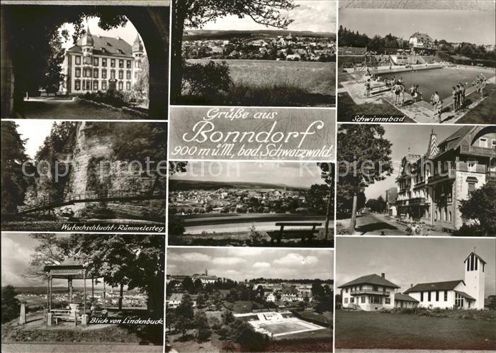 Bonndorf Schwarzwald Gasthaus Pension Steinasaege Ansichten