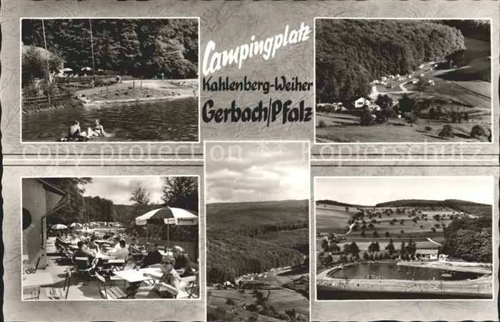 Gerbach Pfalz Campingplatz Gaststaette Kahlenberg-Weiher