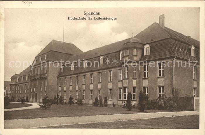 Spandau Hochschule Leibesuebungen