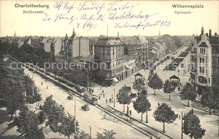 Charlottenburg Wilhelmsplatz Spreestr. Berlinerstr.