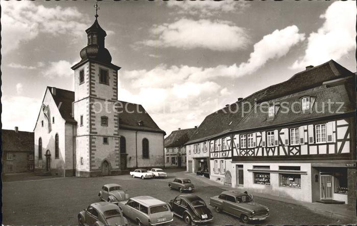Rockenhausen Marktplatz Evangelische Kirche