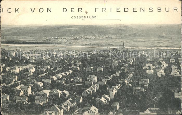 Cossebaude Blick von der Friedensburg