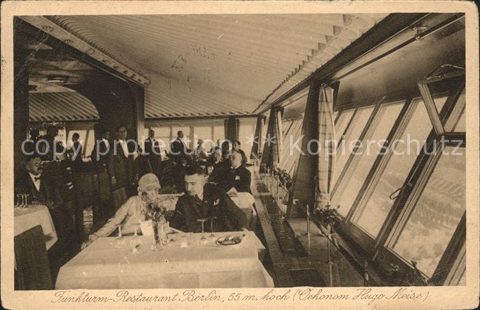 BERLIN  CITY Funkturm Restaurant