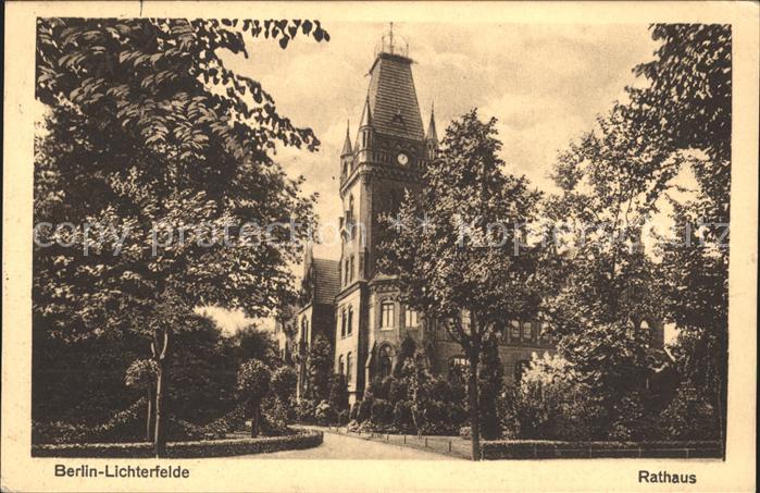 Lichterfelde Berlin Rathaus