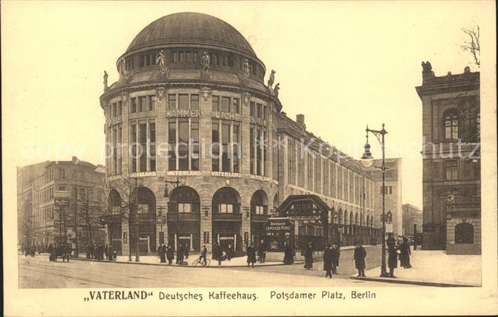 BERLIN  CITY Vaterland Deutsches Kaffehaus Potsdamer Platz