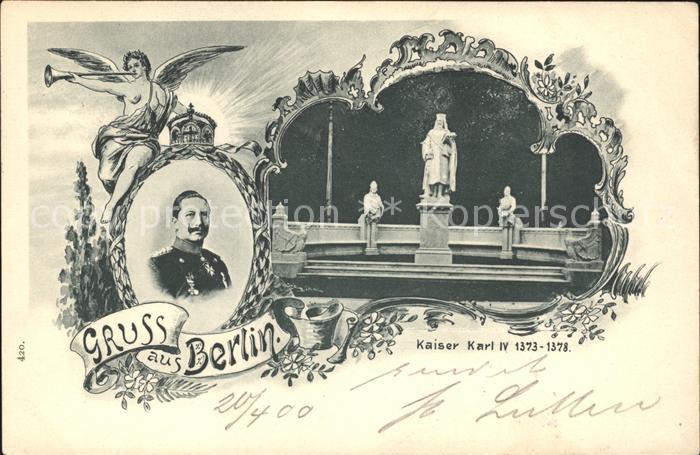 BERLIN  CITY Kaiser Karl IV