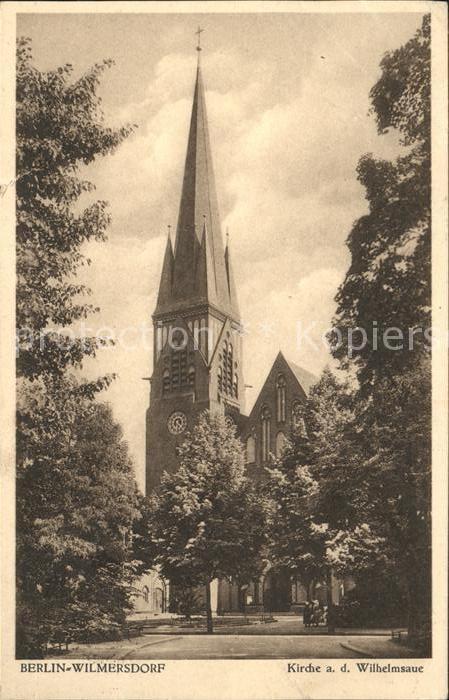 Wilmersdorf Berlin Kirche Wilhelmsaue