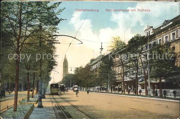 Charlottenburg Berlinerstrasse Rathaus
