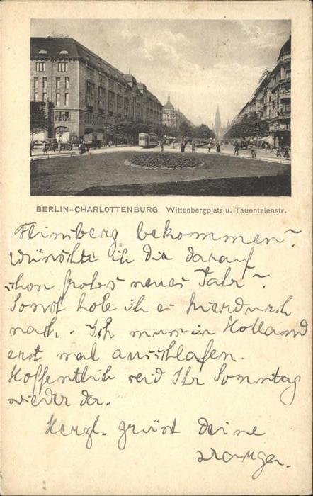Charlottenburg Wittenbergplatz Tauentzienstr.