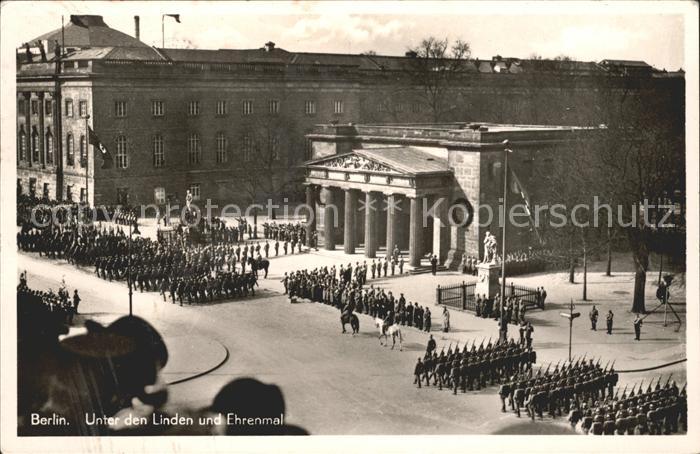 BERLIN  CITY Unter den Linden Ehrenmal Monument
