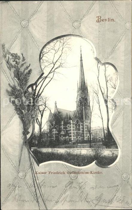 BERLIN CITY Kaiser Friedrich Gedaechtniss-Kirche