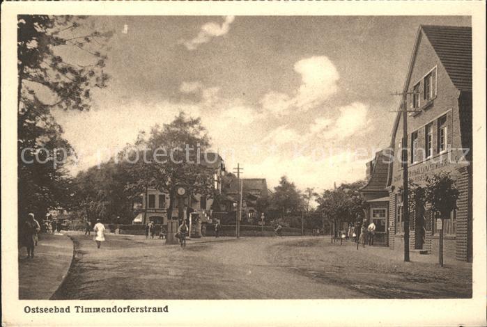 Timmendorfer Strand Strassenansicht