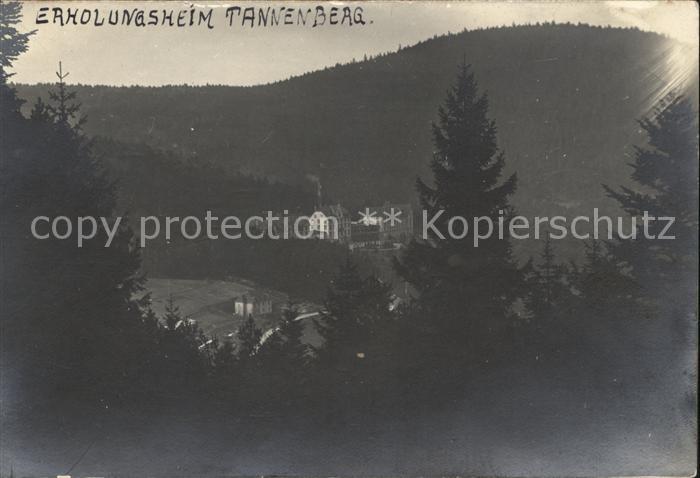 Tannenberg Erzgebirge Erholungsheim