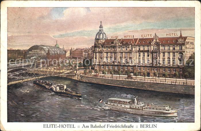 BERLIN  CITY Elite-Hotel Am Bahnhof Friedrichstrasse Dampfer