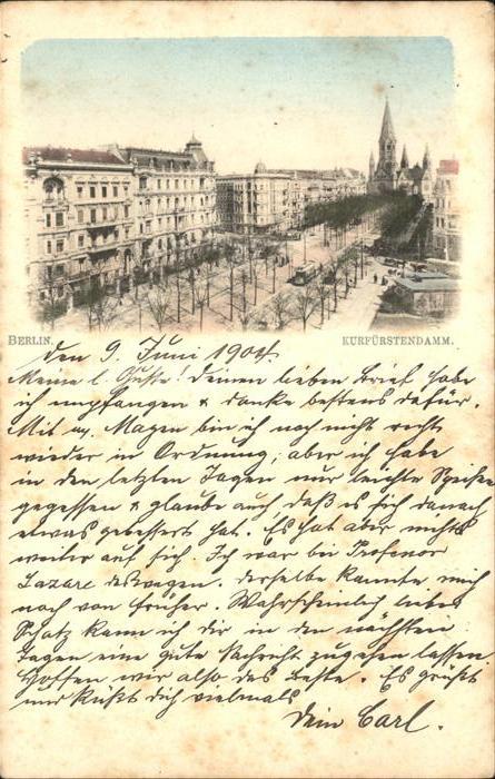 BERLIN  CITY Kurfuerstendamm