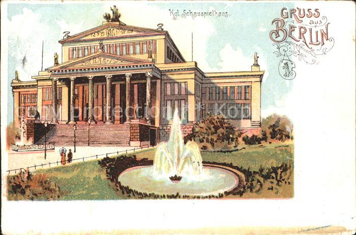 BERLIN  CITY Kgl. Schauspielhaus