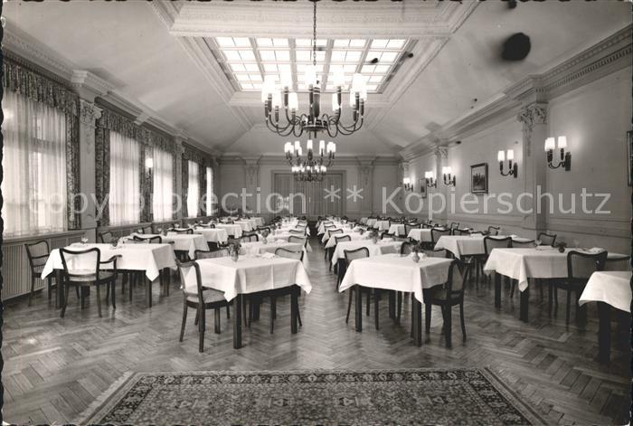 Friedenweiler Baer's Hotel Kurhaus Speisesaal