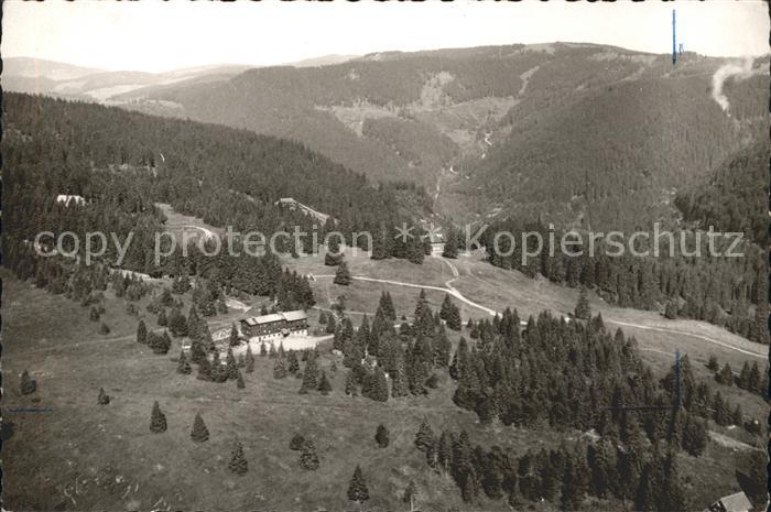 Feldberg Schwarzwald Fliegeraufnahme