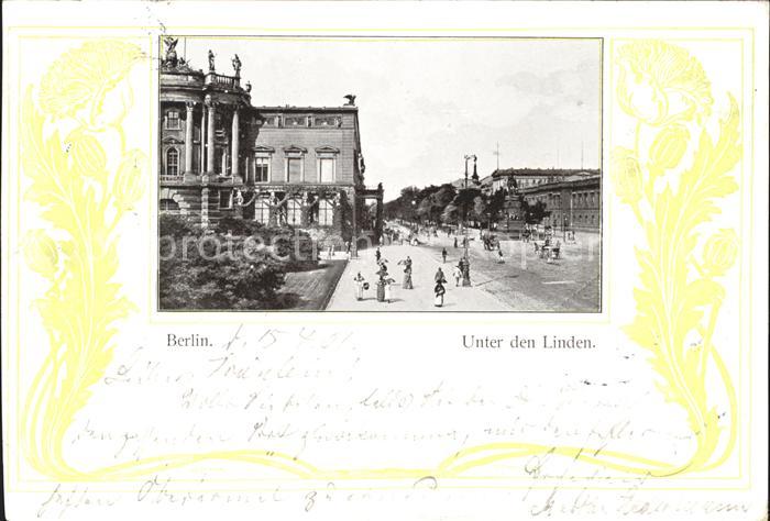 BERLIN  CITY Unter den Linde