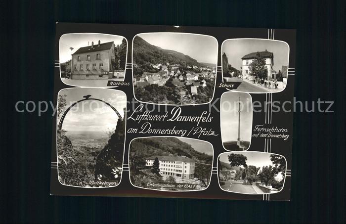 Dannenfels Schule Rathaus Fernsehturm