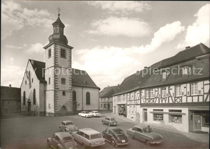 Rockenhausen Marktplatz Ev. Kirche