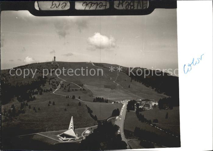 Feldberg Schwarzwald Fliegeraufnahme