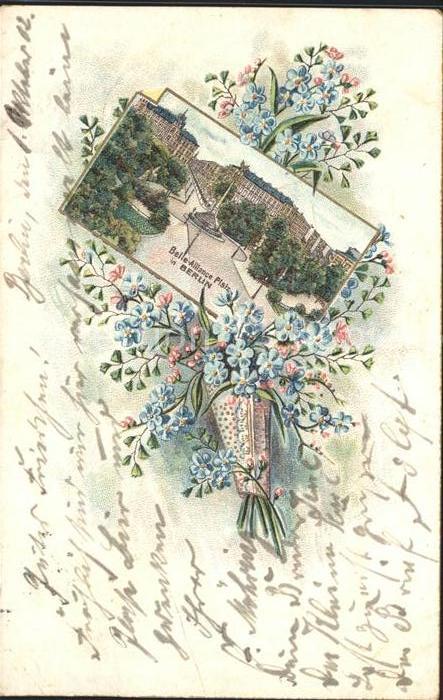 BERLIN  CITY Belle-Alliance Platz Litho