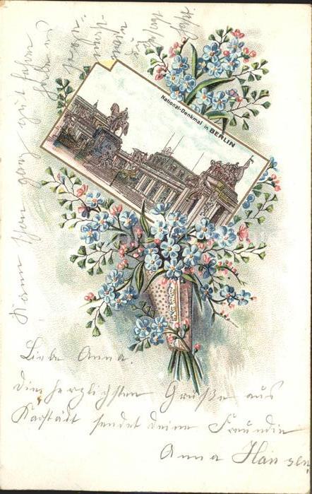 BERLIN  CITY National Denkmal Litho