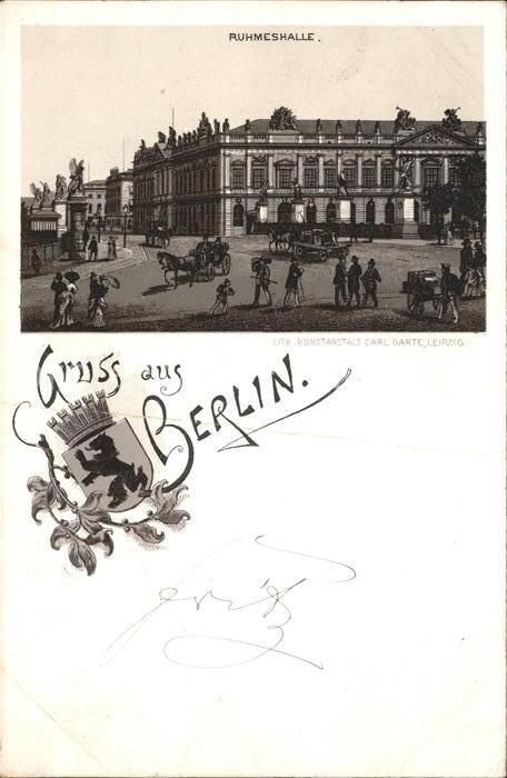 BERLIN  CITY Ruhmeshalle